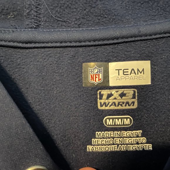 Tennessee Titans - Mens Blue Hoodie NFL Team Apparel - Size M - Pre Owned in Exc - Picture 2 of 4